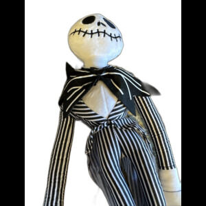 Disney NIGHTMARE BEFORE CHRISTMAS Poseable Plush Doll 19” JACK SKELLINGTON